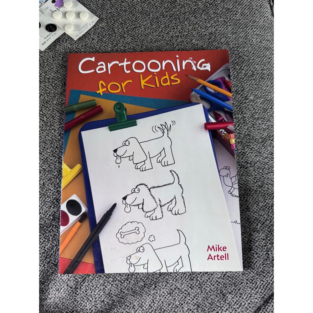 CARTOONING FOR KIDS by Mike Artell